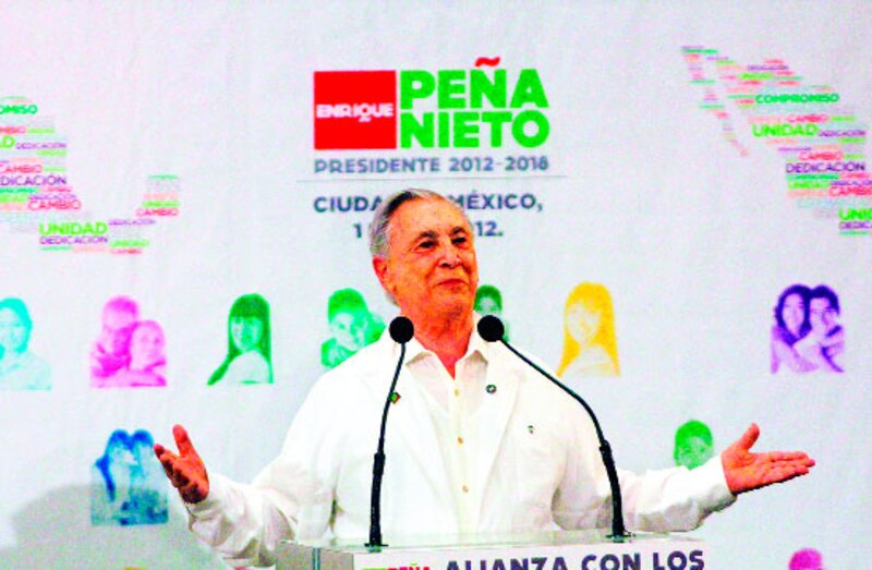 Enrique Peña Nieto, candidato a la presidencia de México por el PRI