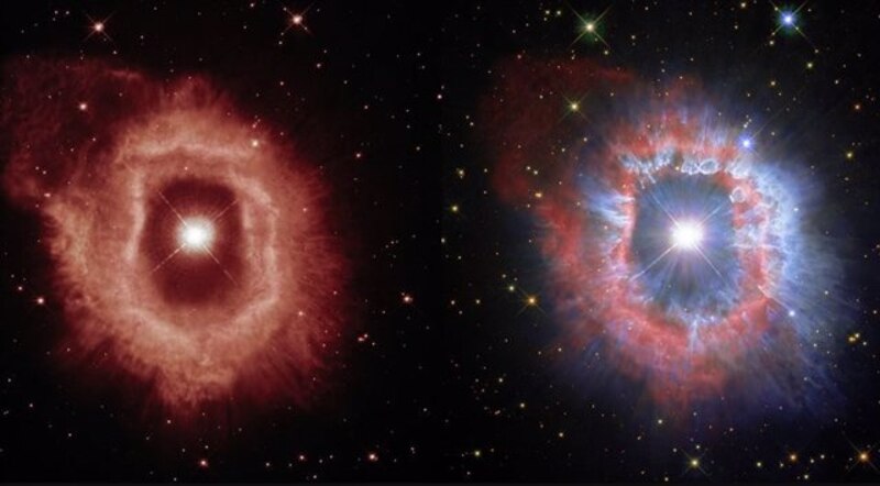 La Nebulosa del Anillo y la Nebulosa Ojo de Gato