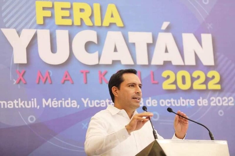 Mauricio Vila inaugura la Feria Yucatán Xmatkuil 2022