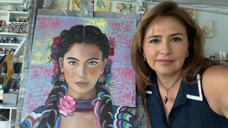 Desde su niñez en la Ciudad de México, Mirka Bertozzi desarrolló un lenguaje único a través del color