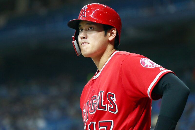 Shohei Ohtani, jugador de los Angelinos de Los Ángeles