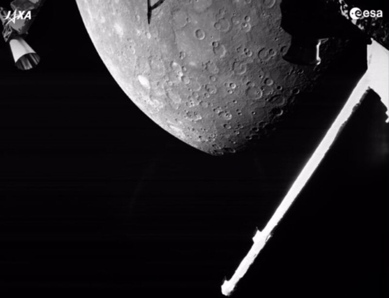La sonda espacial MESSENGER de la NASA fotografía Mercurio