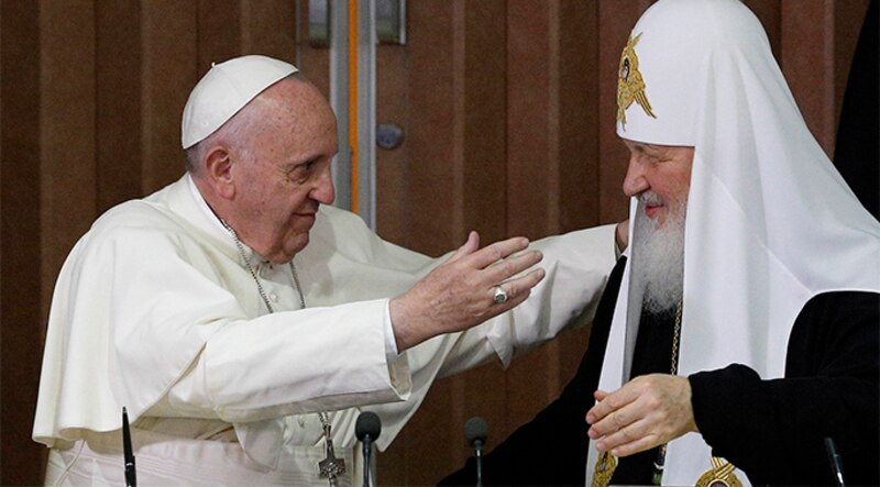 El Papa Francisco y el Patriarca Kirill se reúnen en La Habana