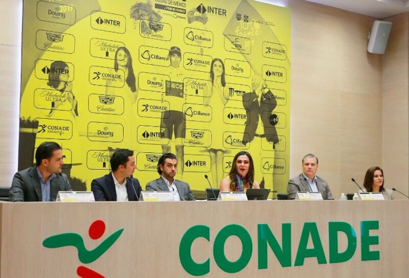 Presentación del equipo mexicano de tenis para la Copa Davis