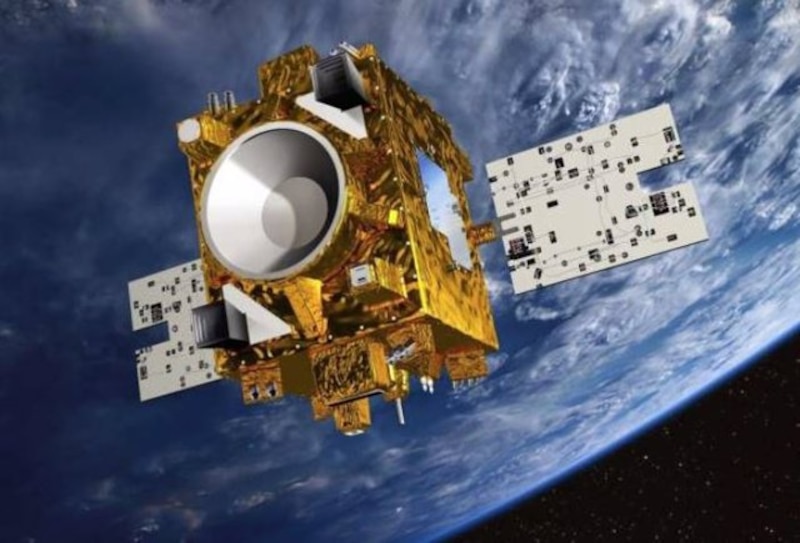 Satélite artificial en órbita terrestre