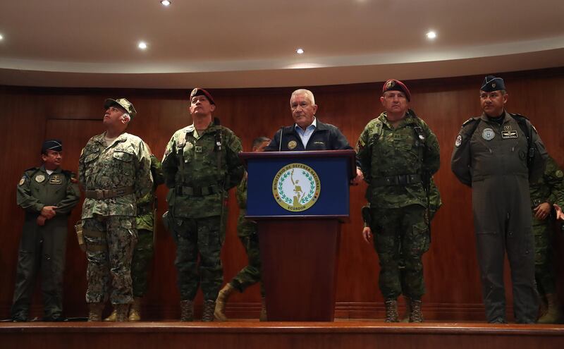 Ecuador: ceremonia militar por el Día del Ejército