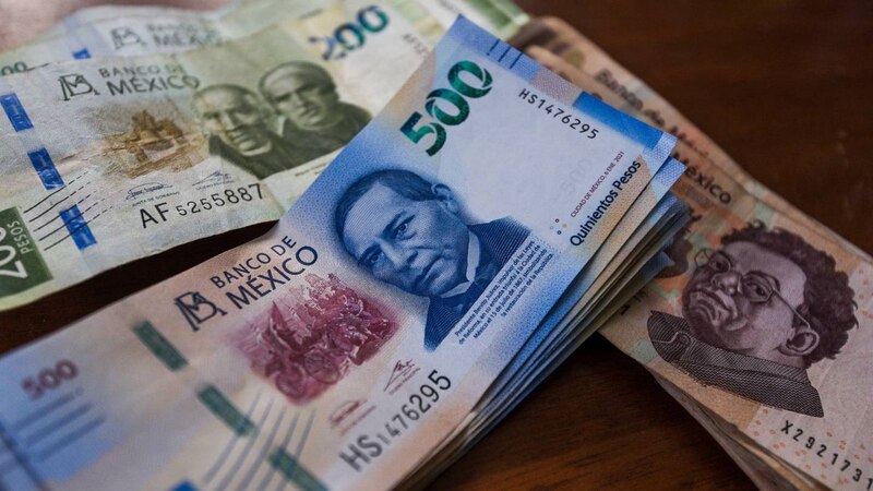 Billetes de 500 pesos mexicanos