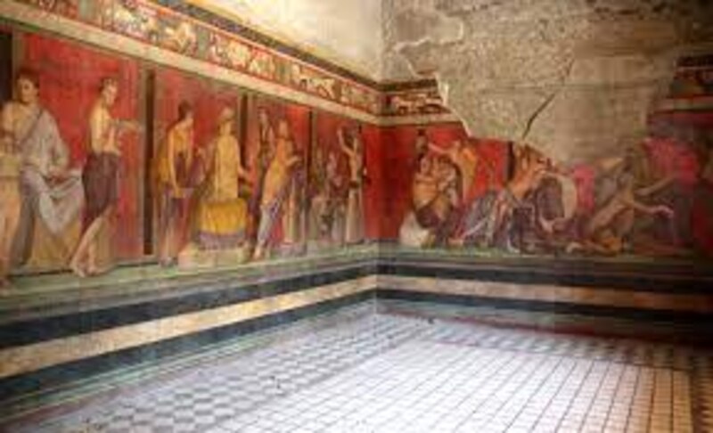 Frescos de la Villa de los Misterios