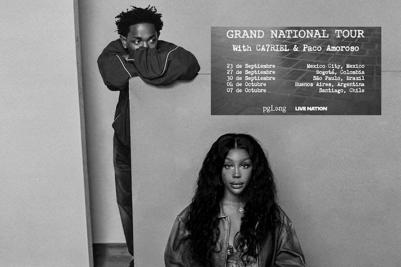 Kendrick Lammar y SZA vienen a México como parte del Grand National Tour