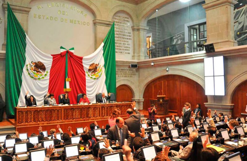 Sesión del Congreso del Estado de México