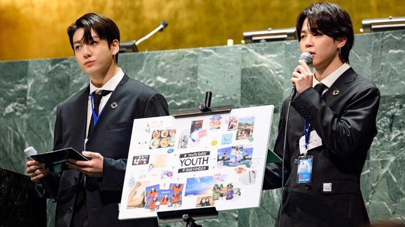 BTS en la ONU