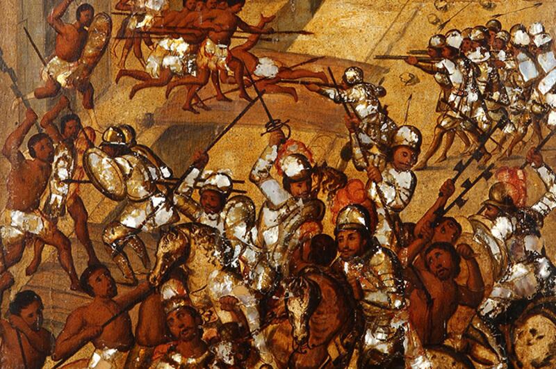 La batalla de Otumba