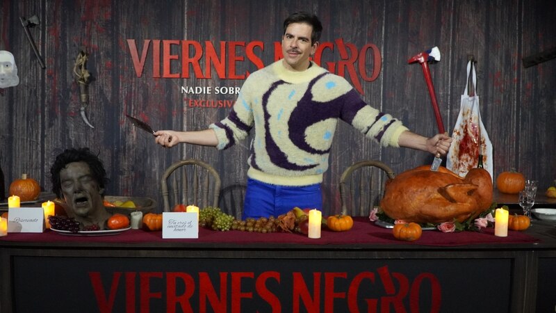 El actor de Hollywood Penn Badgley protagoniza la nueva película de terror "Viernes Negro"