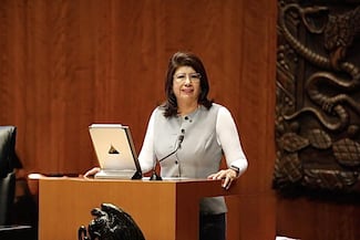 Mariela Gutiérrez muestra conformidad por Reforma en Materia de Retiro de Cables en la CDMX