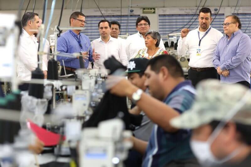 Visita a la fábrica textil