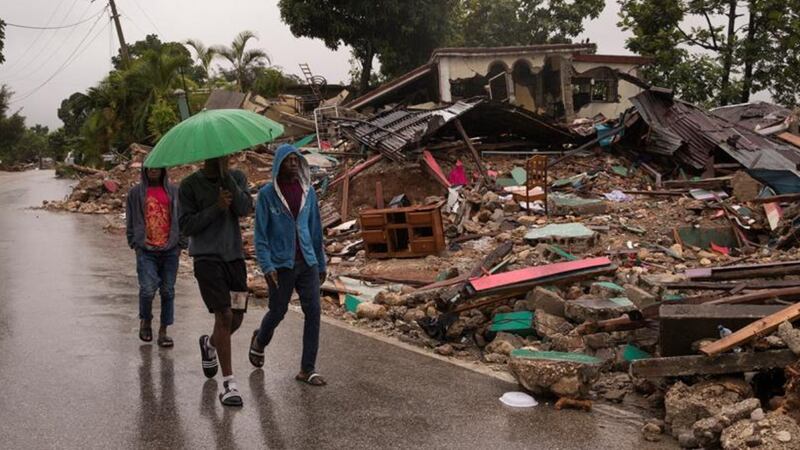 Devastación en Haití tras el huracán Matthew