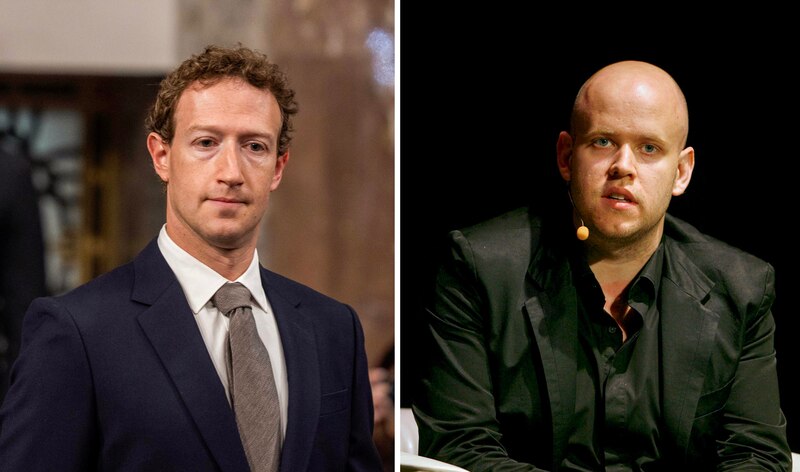 Mark Zuckerberg y Jack Dorsey, los CEO de Facebook y Twitter, testifican ante el Congreso de los Estados Unidos
