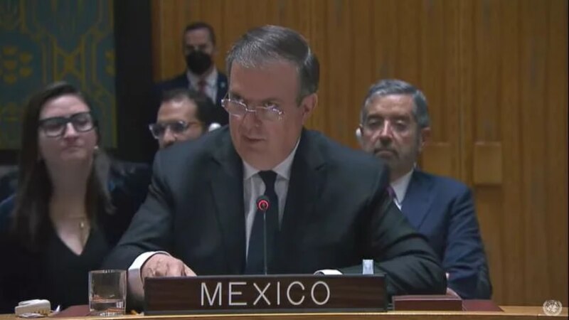 El canciller Marcelo Ebrard llama a poner fin al bloqueo contra Cuba