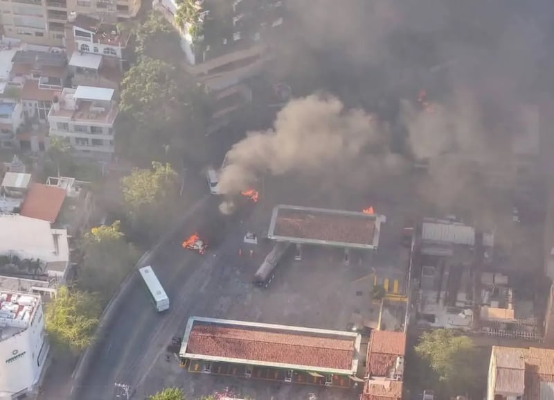 Presuntas imágenes del penal de Ixtapa