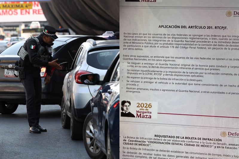 Elementos de la GN fortalecieron su presencia en el AICM para inhibir que operen las y los taxistas por aplicación.