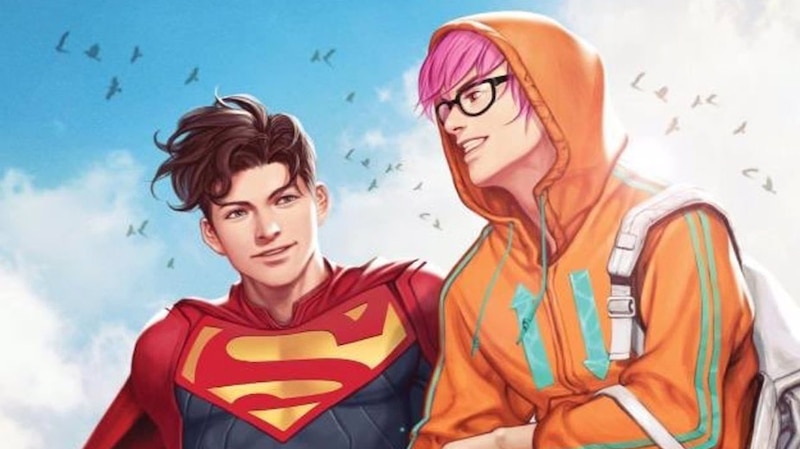 Superman y Jon Kent