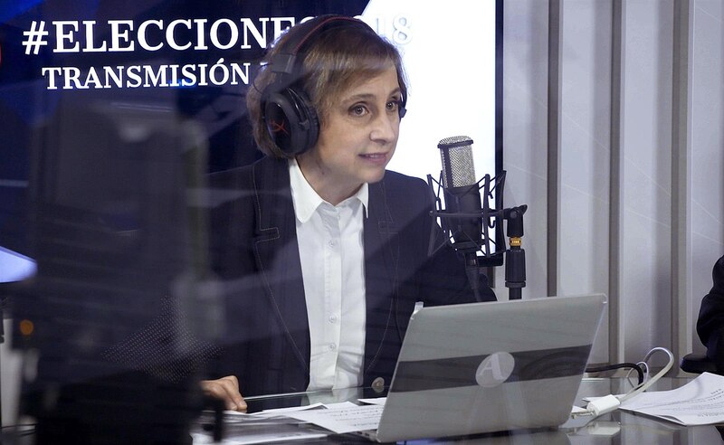 Entrevista a la periodista Carmen Aristegui sobre las elecciones de 2018 en México