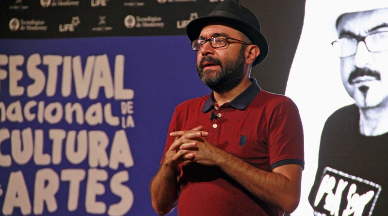 El actor mexicano Gael García Bernal en el Festival Nacional de la Cultura y las Artes