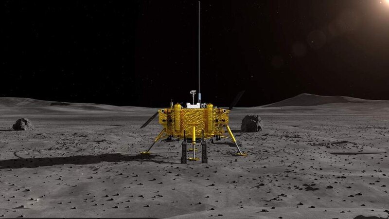 China aluniza con éxito su sonda Chang'e 4 en la cara oculta de la Luna