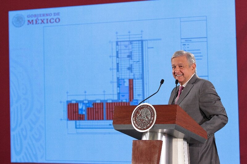 El presidente López Obrador da a conocer el proyecto del Tren Maya