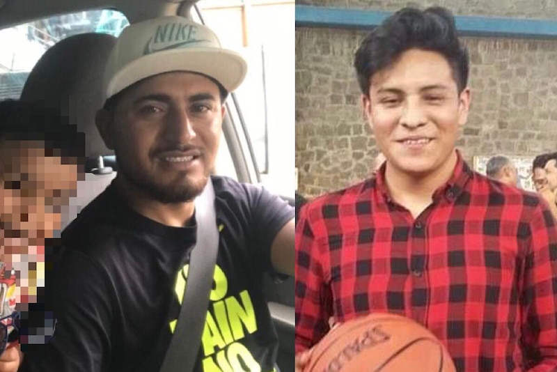 Pelea entre dos hombres en la calle