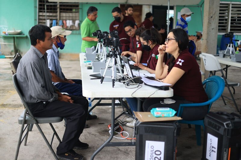 Jornada de cedulación en la comunidad de Los Alcarrizos