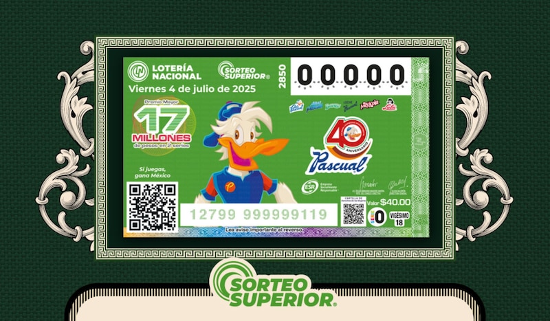 Sorteo Mayor 2850 dedicado a Pascual