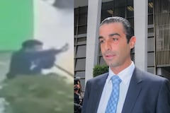 Asesinato de David Cohen: nuevo video muestra a hombre con casco escapando en la escena del crimen