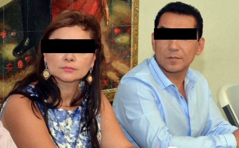 Capturan a pareja de alcaldes en México acusados de corrupción