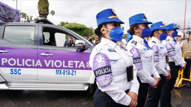 Policías mujeres de la Ciudad de México