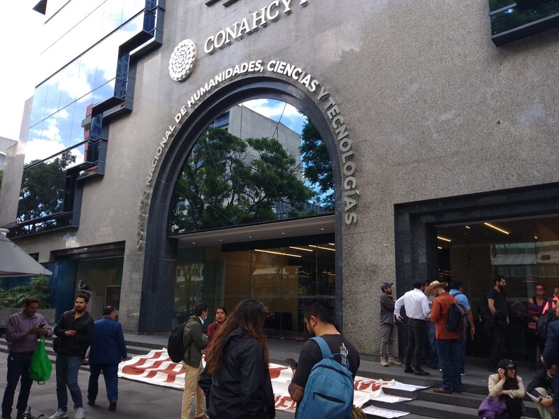 Protesta en la Universidad Nacional Autónoma de México (UNAM)