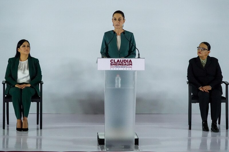 Claudia Sheinbaum, precandidata de Morena a la presidencia de México