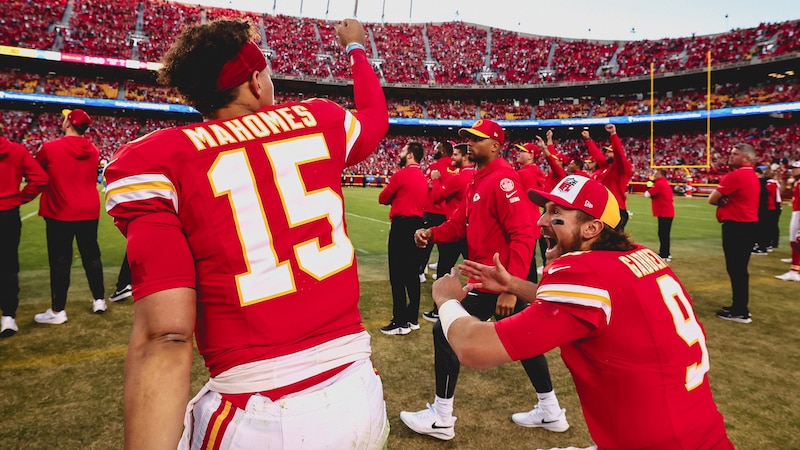 Los Kansas City Chiefs celebran su victoria en el Super Bowl LIV