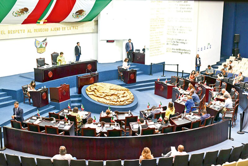 Sesión del Congreso de la Ciudad de México