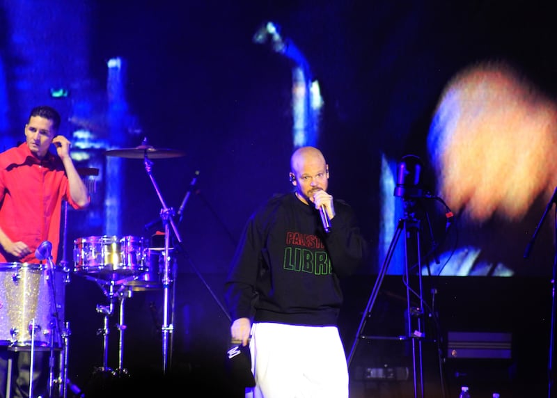 Concierto de Residente en el Zócalo Capitalino