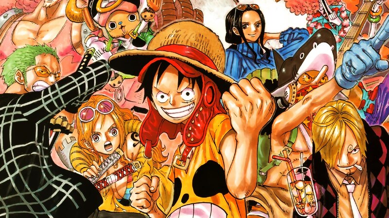 One Piece: La tripulación de Luffy al completo