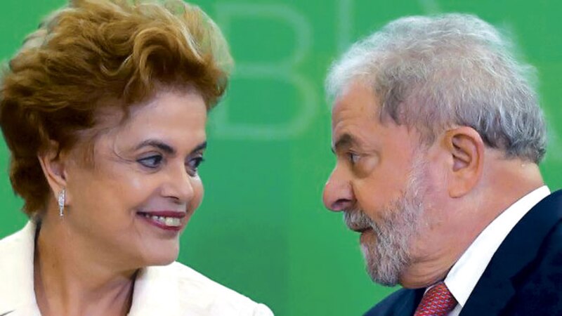Lula y Rousseff se reúnen para discutir el futuro de Brasil