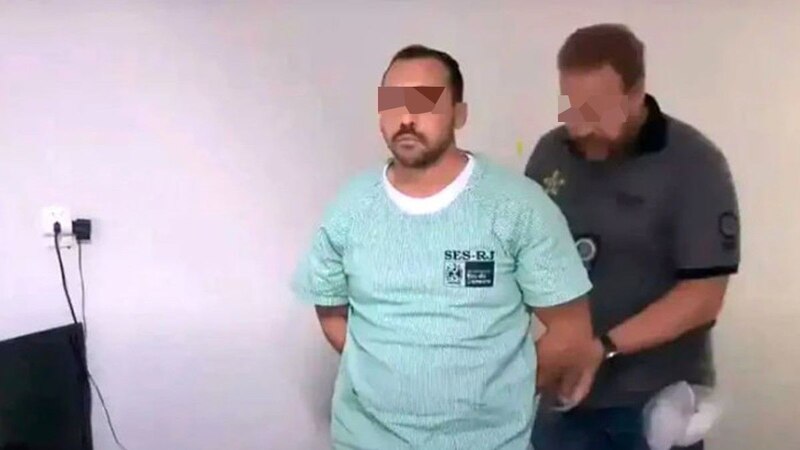 Detienen a presunto feminicida en hospital de Brasil