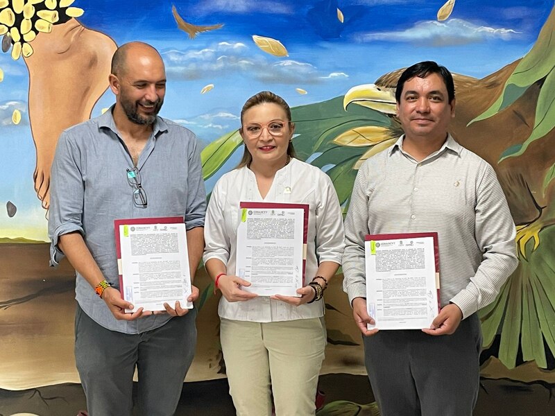 Firma de convenio entre la Universidad Autónoma de Chiapas y el Instituto Nacional de Antropología e Historia