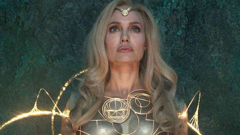 Angelina Jolie interpreta a Thena en la película Eternals