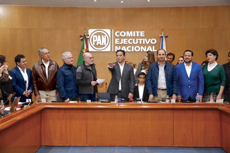 Marko Cortés toma protesta como presidente del PAN