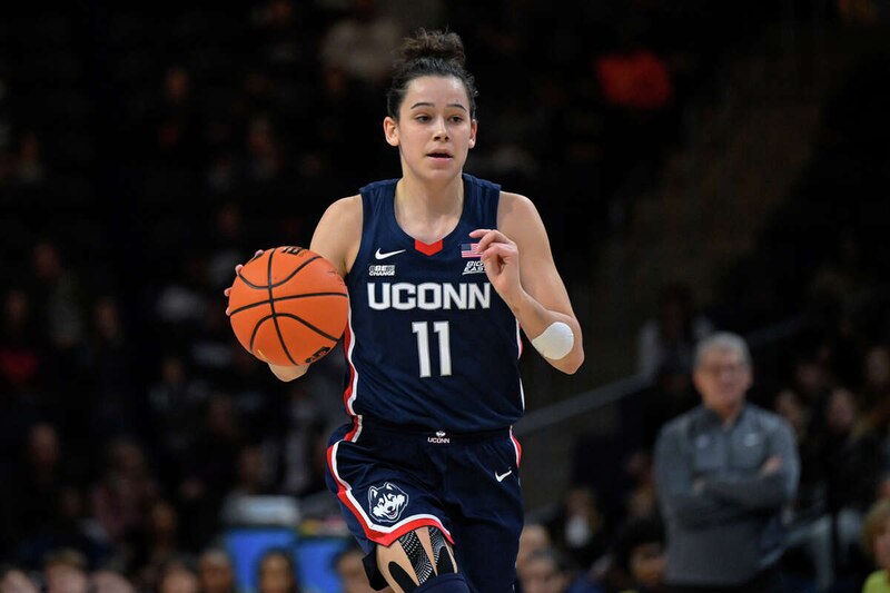 Paige Bueckers, la estrella del baloncesto femenino de UConn