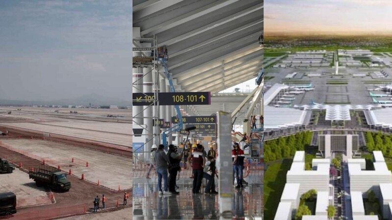 Construcción del Aeropuerto Internacional Felipe Ángeles (AIFA)