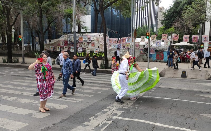 Mujeres indígenas en la Ciudad de México