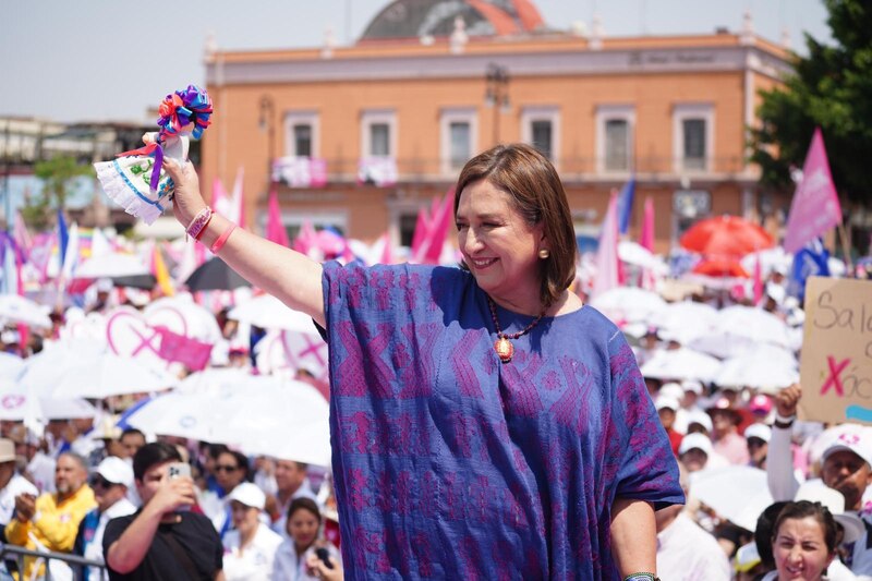 La senadora mexicana Lilly Téllez llama a votar en contra de Morena en las elecciones de 2024